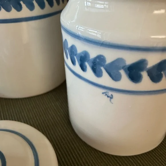 Vintage Hartstone Ohio Pottery Canister Set - Picture 7 of 9